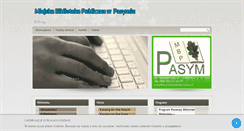 Desktop Screenshot of mbppasym.pl